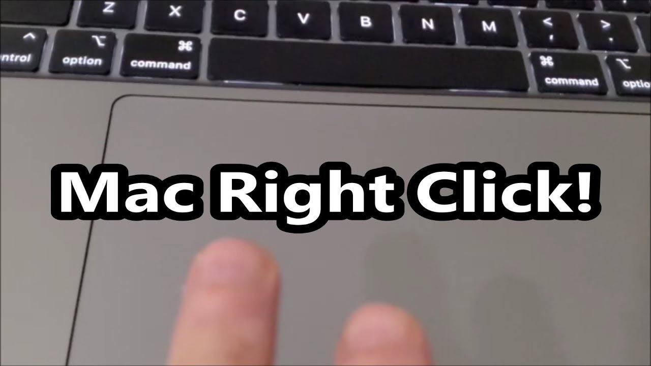 How to Right-Click on a Mac
